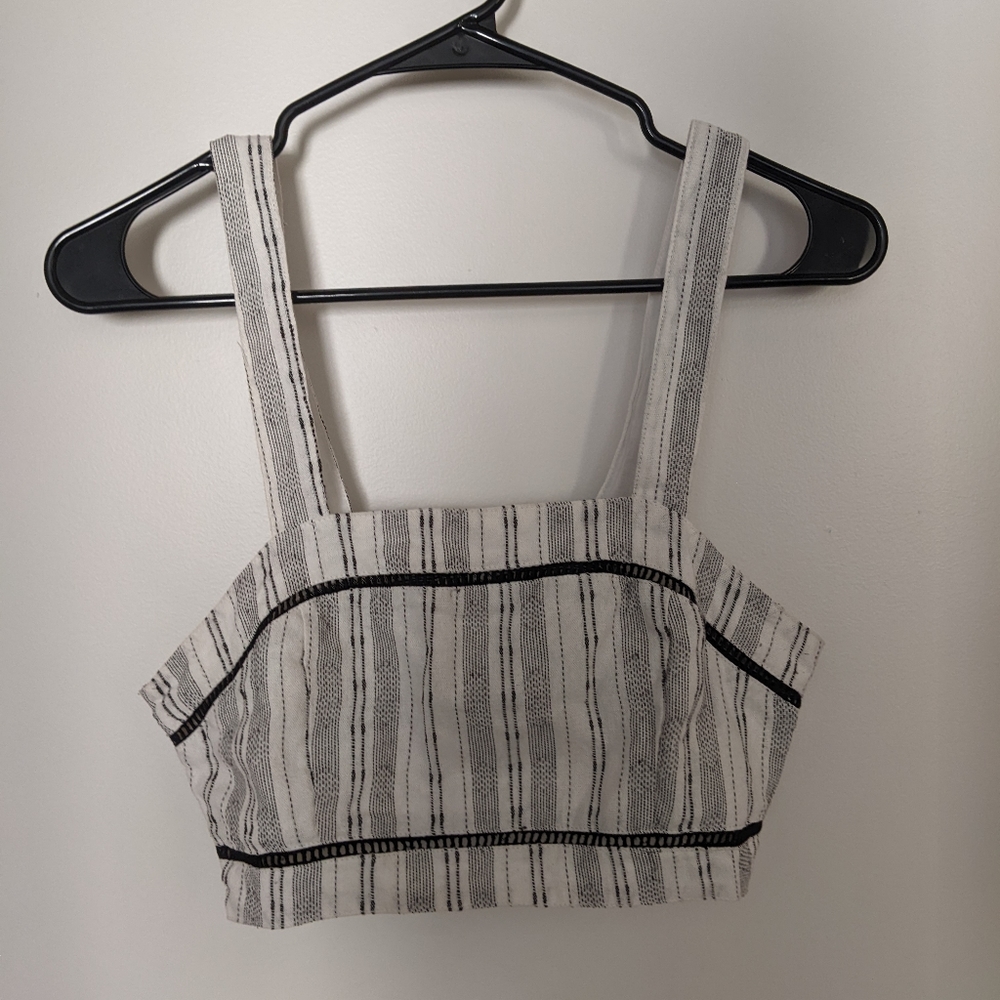 Rhythm White Black Tank